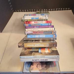 lot 1048 image: Assorted DVDS some unopened