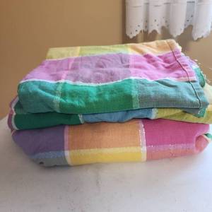 lot 2009 image: Curtain panels unfinished