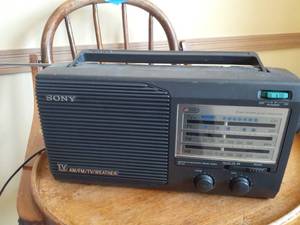lot 3088 image: Sony AMFMTVWeather radio