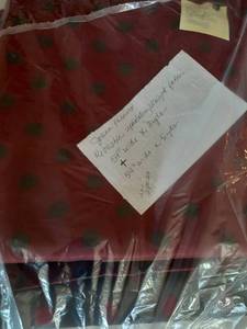 lot 3090 image: Joann Fabric. Upholstery weight 54 x 2 yards. and 54 x 5 yards