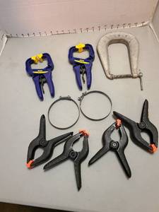 lot 4000 image: Assorted clamps