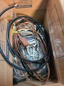 lot 4026 image: Misc. telephone cables, cords, connectors