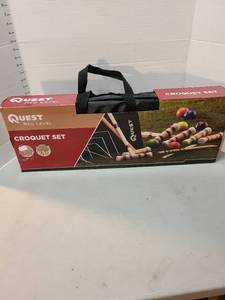 lot 4104 image: Croquet set new in box