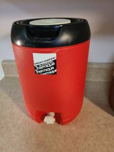 lot 4422 image: Vintage Crown Corning Outdoor Thermique jug