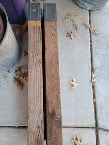 lot 5049 image: Four sawhorses