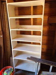 lot 5103 image: Wooden shelves 75x29x11