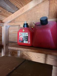 lot 5106 image: Two 1 gallon gas cans