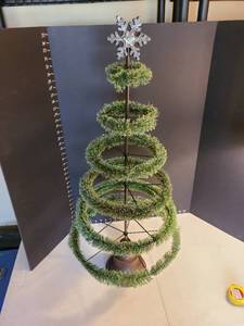 lot 1201 image: Wire frame tree 38 tall