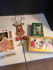 lot 1210 image: Christmas ornaments