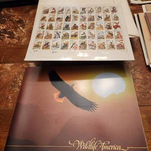 lot 1500 image: Wildlife America Collection of Commemorative Stamps
