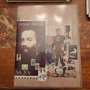 lot 1502 image: US Postal Service 1984 mint set of Commemorative stamps