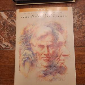 lot 1504 image: US Postal Service 1986 mint set of Commemorative stamps