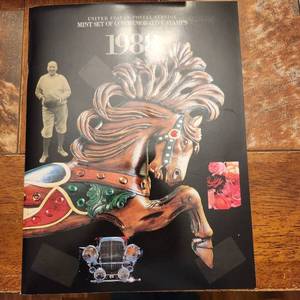 lot 1506 image: US Postal Service 1988 mint set of Commemorative stamps