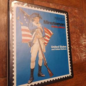 lot 1509 image: Minuteman stamp album United States and United Nations