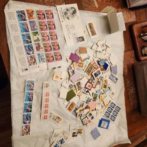 lot 1510 image: US Postal stamps some uncirculated