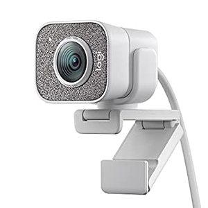 lot 6111 image: Logitech StreamCam, Live Streaming Webcam, Full 1080p HD 60fps Vertical Video, Smart auto Focus and Exposure, Dual Camera-Mount Versatility, with USB-C, for YouTube, Gaming Twitch, PCMac - White (B07W4DHS5B)