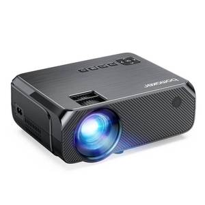 lot 6113 image: Bomaker WiFi home theater native projector media player LED with remote control