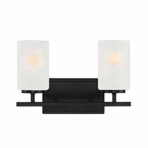 lot 6150 image: Designers Fountain - Carmine - 2 Light Bath Vanity-9 Inches Tall and 14 Inches
