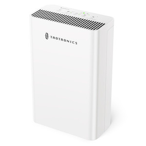 lot 6164 image: Taotronics true HEPA air cleaner purifier 3 stage filtration 4 speeds ionizer air quality monitor