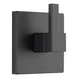 lot 6175 image: Brizo T60980BL Matte Black Siderna Six Function Diverter Valve Trim -