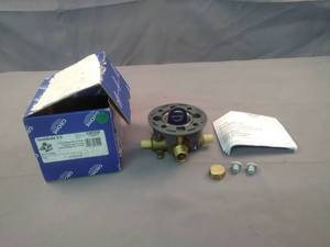 lot 6176 image: GROHE GrohSafe 3.0 Pressure Balance Valve Rough with Flush Plug with PEX Crimp Outlets with Service Stops