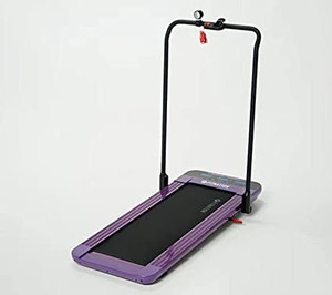 lot 6188 image: FitNation Echelon Slimline Pro Walking portable folding treadmill with FitPass app