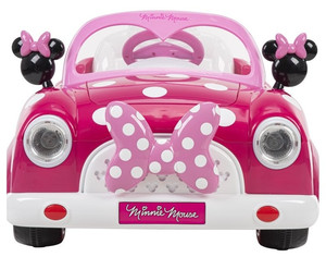 lot 32616 image: Disney Minnie Mouse Convertible Car (missing motor and charger)