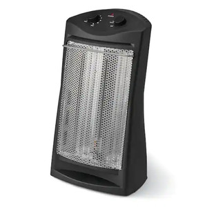 lot 32620 image: Heater 1500-Watt Electric Infrared Quartz Space Heater with thermostat