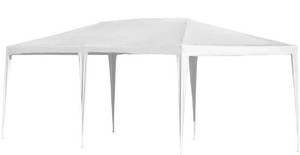 lot 32635 image: FDW Outdoor Canopy Party Wedding Tent Garden Gazebo Pavilion, White