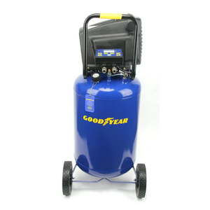 lot 32654 image: Goodyear Air Compressor. 20 Gallon 165 Max Psi Vertical Portable Digital Gauge and Regulator