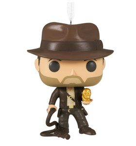 lot 32683 image: Hallmark Ornament (Indiana Jones Funko POP)