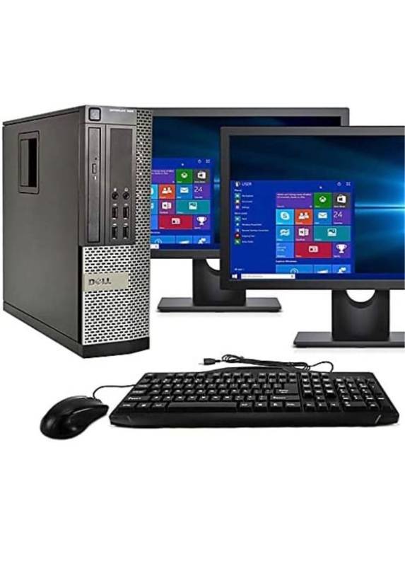 Dell Desktop Computer, Quad Core i5 3.1GHz, 8GB Ram, 500GB, Dual 