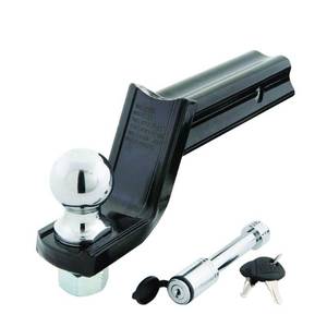 lot 2602 image: TowSmart Class III X Mount Security Starter Kit - 2 Hitch Ball 58 Locking Pin 3 14 Drop x 2 Rise 5000 lb