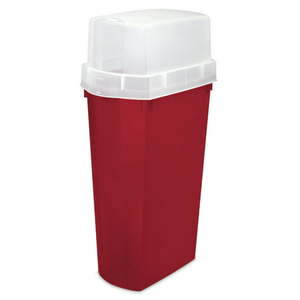 lot 2652 image: Sterilite 30 Inch Wrap Box, Rocket Red, Set Of 2