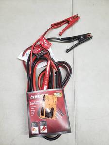 lot 2653 image: Husky 12 8 Guage Booster Cables