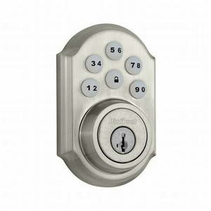 lot 3074 image: Kwikset Smartcode Electronic Deadolt in SN