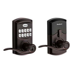 lot 3090 image: Kwikset 917 Smartcode� Electronic Residential Lever featuring Smartkey Security�� in VB