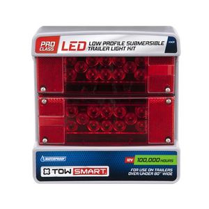 lot 3110 image: TowSmart ProClass 80 in. Over and Under Submersible Low Profile LED Trailer Light Kit