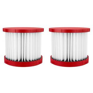 lot 3165 image: Milwaukee WetDry Vacuum Hepa Filter (2-Pack)