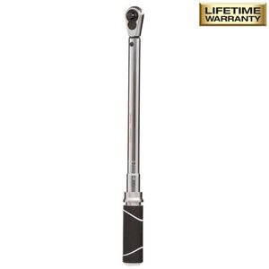 lot 5302 image: Husky Drive Click Torque Wrench .5 Inch Oil Resistance Elastomeric Handle H3DTWA