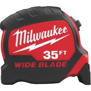 lot 5314 image: Milwaukee-48-22-0235 35Ft Wide Blade Tape Measure