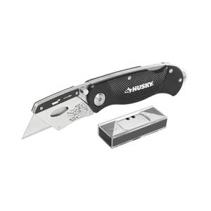lot 5357 image: Husky Folding Utility Knives