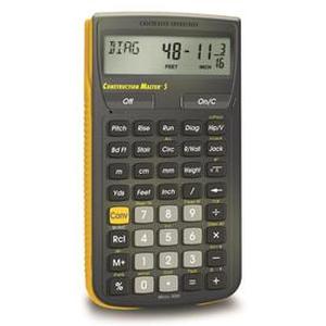 lot 7012 image: CALCULATED INDUSTRIES 4050 Construction Calculator 5 58 Lx3 In W