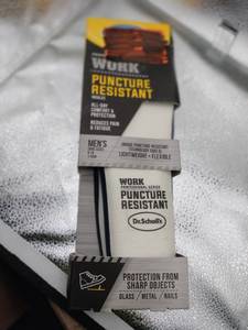 lot 7026 image: Dr.Scholls Puncture Resistant Work Insoles 8-14