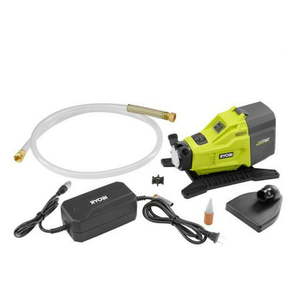 lot 7911 image: Ryobi P750 One 18V Hybrid Lithium Ion Battery or 120V AC Powered Portable Potable Water Transfer Pump (Battery Not Included Tool Only)