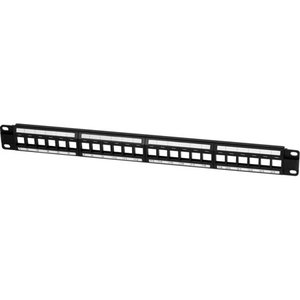 lot 1347 image: Monoprice 24-port Keystone Jack Panel