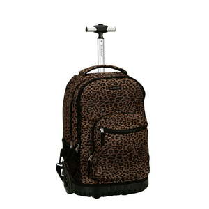 lot 1393 image: Rockland Luggage 19 Rolling Backpack R02