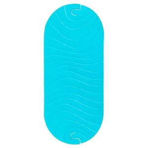 lot 2576 image: Boon Blue Waves Rubber Non-Slip Bath Mats 36.5 in x 15.75 in