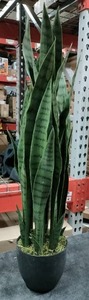 lot 3043 image: Neatly Natural Plastic Potted Plant