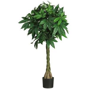 lot 3047 image: Nearly Natural 51in. Artificial Braided Money Tree